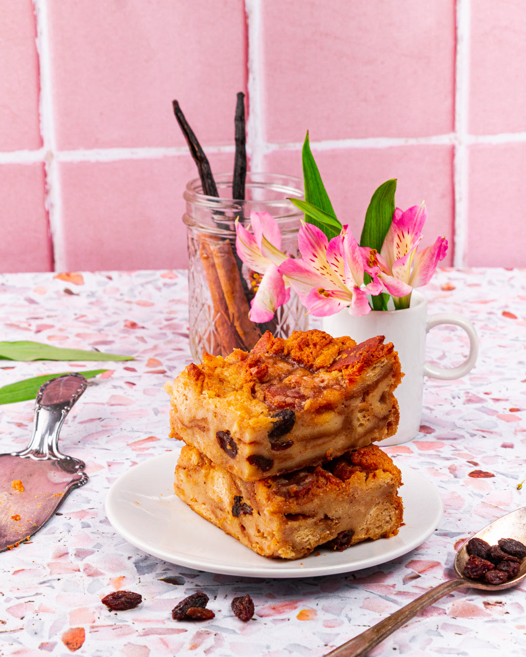 Vanilla Bourbon Bread Pudding